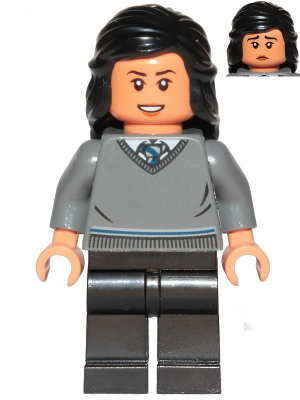 Cho Chang - Dark Bluish Gray Ravenclaw Sweater without Crest, Black Legs | hp223