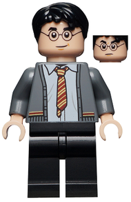 Harry Potter - Gilet Gryffondor, chemise froissée | hp238