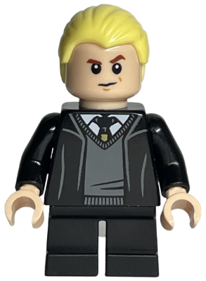 Draco Malfoy - Hogwarts Robe, Black Tie | hp321