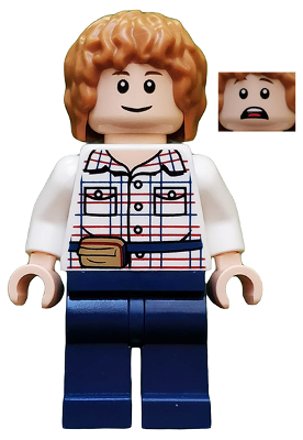Gray Mitchell - White Shirt, Dark Blue Legs | jw002