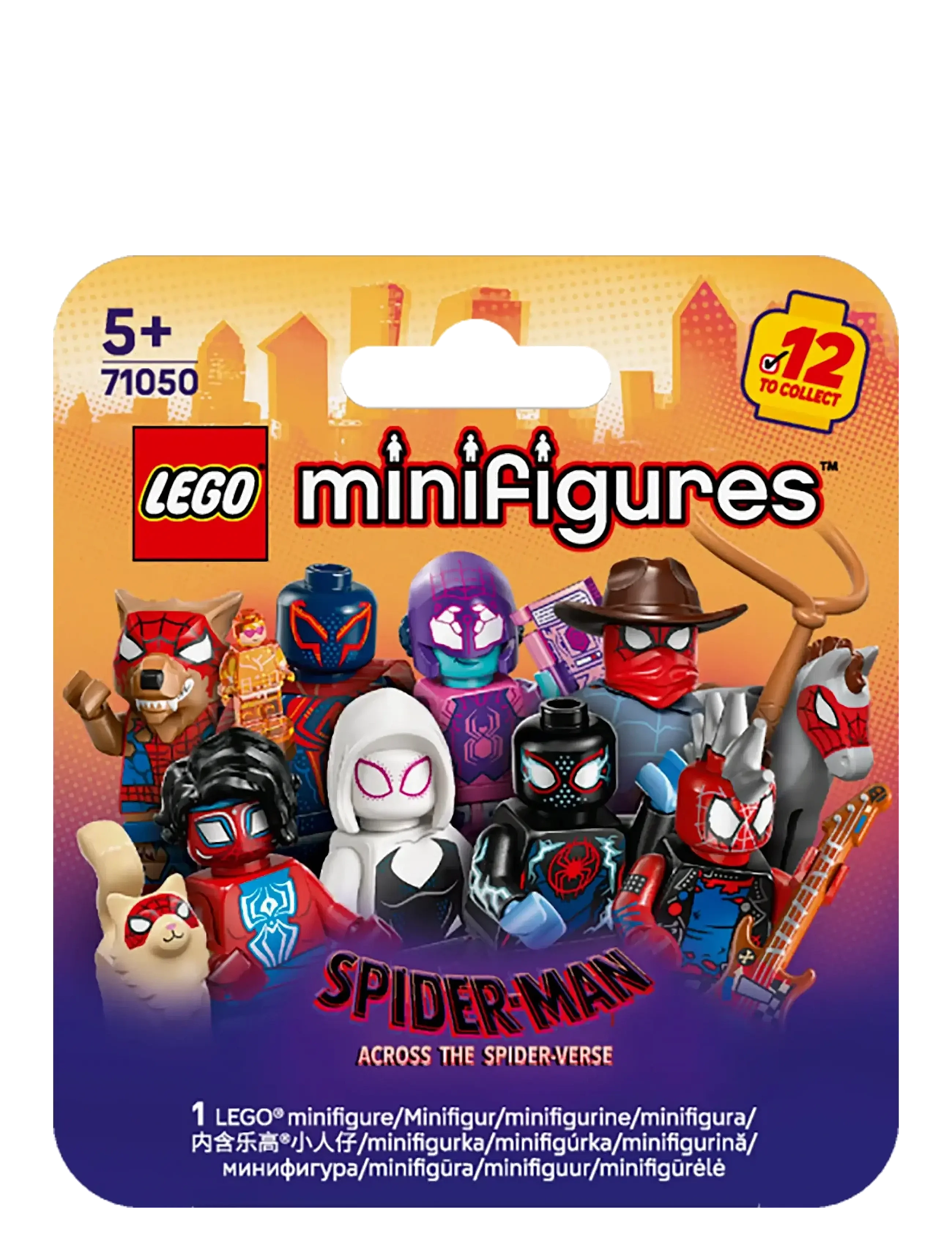 LEGO Minifigures - Spider-Man: Across the Spider-Verse Series - Sealed Box | Collectable Minifigures | 71050