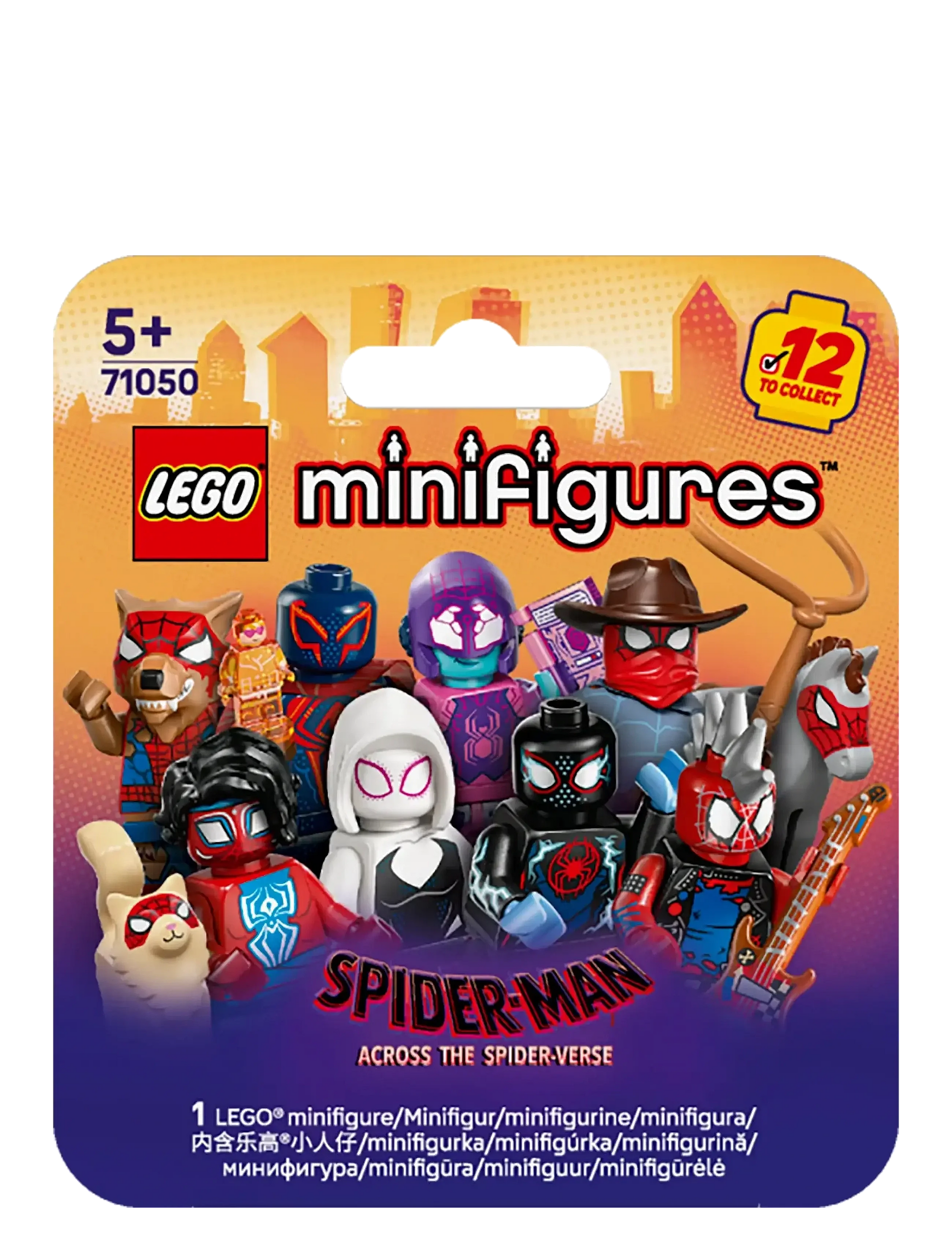 LEGO Minifigures - Spider-Man: Across the Spider-Verse Series - Sealed Box | Collectable Minifigures | 71050