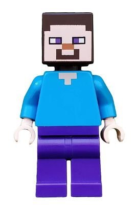 Steve (Light Nougat) - Dark Purple Legs