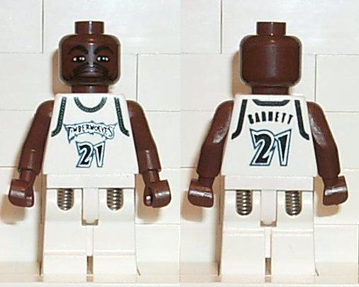 NBA Kevin Garnett, Minnesota Timberwolves #21 (White Uniform) | nba019