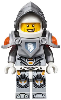 Lance Richmond - Flat Silver Visor and Armor | nex001