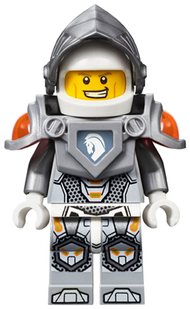 Lance Richmond - Flat Silver Visor and Armor | nex001