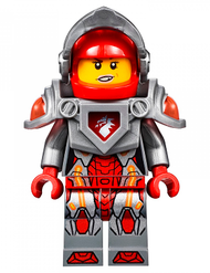 Macy Halbert - Flat Silver Visor and Armor | nex016