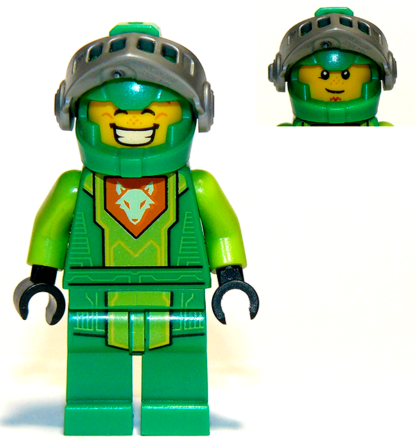 Aaron Fox - Flat Silver Visor (Battle Suit Aaron) | nex078