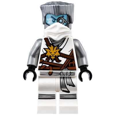 Zane (Honor Robe) - Day of the Departed, Hair, White Mask | njo0266