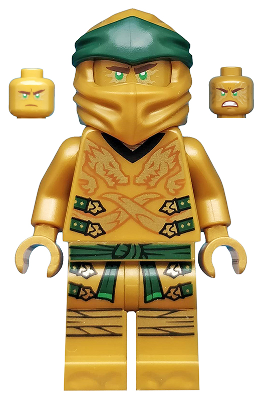 Lloyd (Golden Ninja) - Legacy, Pearl Gold Head | njo0499