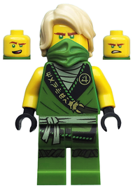 Lloyd - Legacy, Rebooted, Ninjago Logogram 'MANTER' on Torso | njo0574