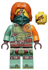Ronin - Legacy, bandana vert foncé | njo0657