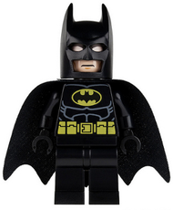 Batman - Black Suit with Yellow Belt and Crest (Type 1 Cowl) | sh0016