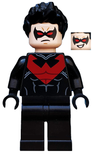 Nightwing - Red Eye Holes and Chest Symbol | sh0085