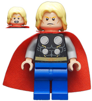 Thor - Starched Fabric Cape, Blue Legs | sh0098