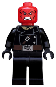 Red Skull - Dark Brown Belt | sh0107