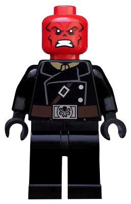 Red Skull - Dark Brown Belt | sh0107