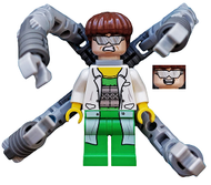 Dr. Octopus (Otto Octavius) / Doc Ock - White Lab Coat over Bright Green Outfit, Mechanical Arms | sh0110