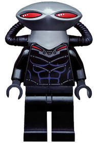 Black Manta - Flat Silver Helmet | sh0160