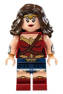 Wonder Woman - Torse rouge foncé, jupe bleu foncé | sh0221