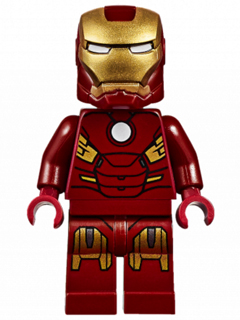 Iron Man - Mark 7 Armor, Small Helmet Visor | sh0231