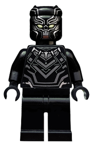 Black Panther - Dark Silver Armor, Yellow Eyes | sh0263