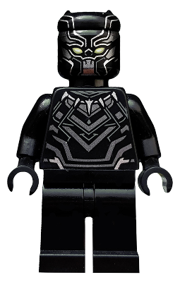 Black Panther - Dark Silver Armor, Yellow Eyes | sh0263