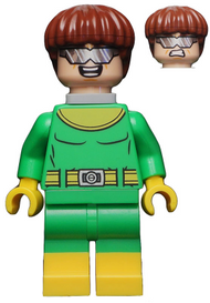 Dr. Octopus (Otto Octavius) / Doc Ock - Bright Green Outfit, Neck Bracket | sh0284