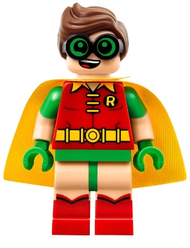 Robin - Green Glasses, Smile / Scared Pattern | sh0315