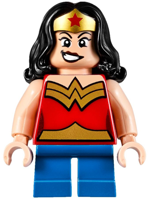 Wonder Woman - Gold Tiara, Short Legs | sh0358