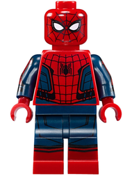 Spider-Man - Black Web Pattern, Red Torso Small Vest, Red Boots | sh0420