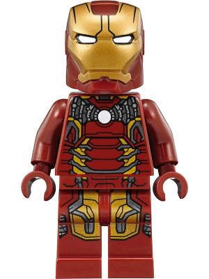 Iron Man - Mark 43 Armor, Trans-Clear Head | sh0498