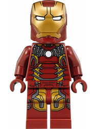 Iron Man - Mark 43 Armor, Trans-Clear Head | sh0498