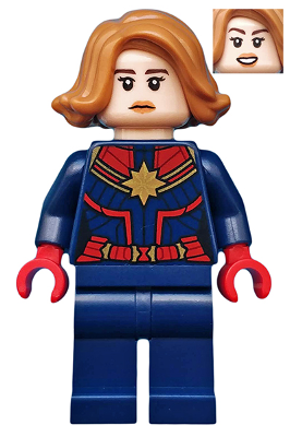 Captain Marvel (Carol Danvers) - Medium Nougat Hair | sh0555