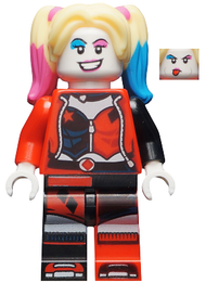 Harley Quinn - Bright Light Yellow Hair, Jacket Open, Corset | sh0650