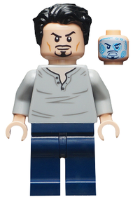 Tony Stark - Open Neck Shirt | sh0666