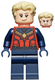 Captain Marvel (Carol Danvers) - Tan Hair Swept Back | sh0772