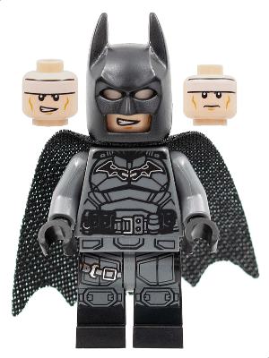 Batman - Costume gris bleu foncé, ceinture noire, gants noirs, cape spongieuse à 1 trou, bottes noires | sh0786