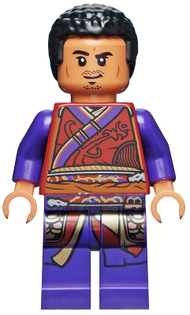 Wong - Dark Red Robe, Dark Purple Legs | sh0793