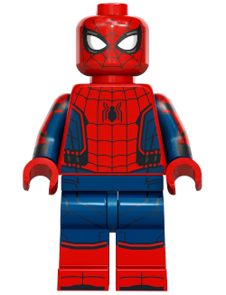 Spider-Man - Printed Dark Blue Arms and Red Feet | sh0829