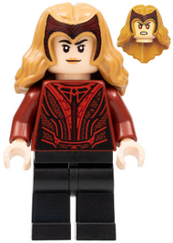 The Scarlet Witch (Wanda Maximoff) - Plain Legs, Medium Nougat Hair with Tiara | sh0831