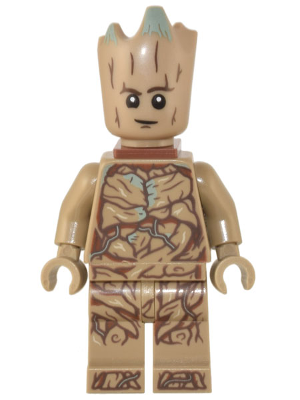 Groot, Teen Groot - Dark Tan with Neck Bracket | sh0836