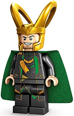 Loki - Pearl Dark Gray Suit, Cloth Cape | sh0860