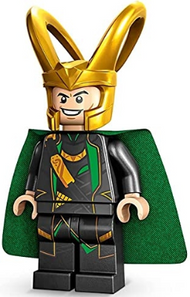 Loki - Pearl Dark Gray Suit, Cloth Cape | sh0860