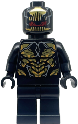 Outrider - Torso with Short Dark Bluish Gray Tips at Neck | sh0872