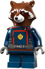 Rocket Raccoon - Dark Blue Suit, Reddish Brown Head | sh0875