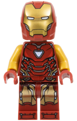 Iron Man - Mark 85 Armor, Large Helmet Visor, Thin Red Markings on Torso | sh0904