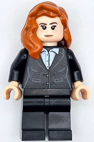 Pepper Potts - Black Suit, Dark Orange Hair over Shoulder | sh0926