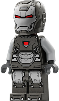 War Machine - Pearl Dark Gray and Light Bluish Gray Armor | sh0944