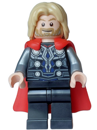 Thor - Flexible Rubber Cape, Black Legs, Tousled Hair | sh0972